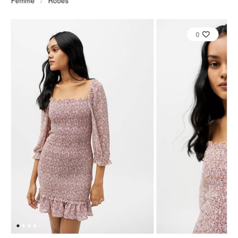 Floral Smocked Dress
